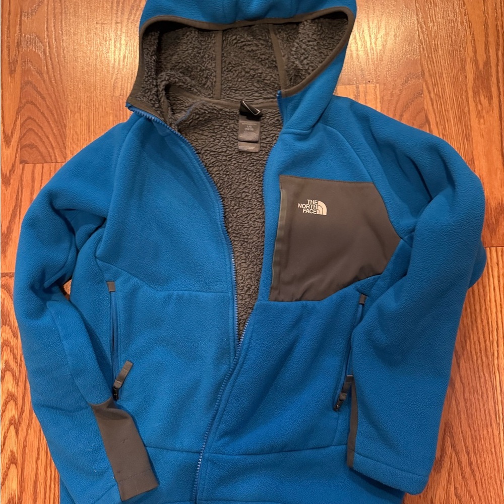 The North Face Chimborazo Full Zip Fleece Lined Hoodie - Boys Size Large (14/16)